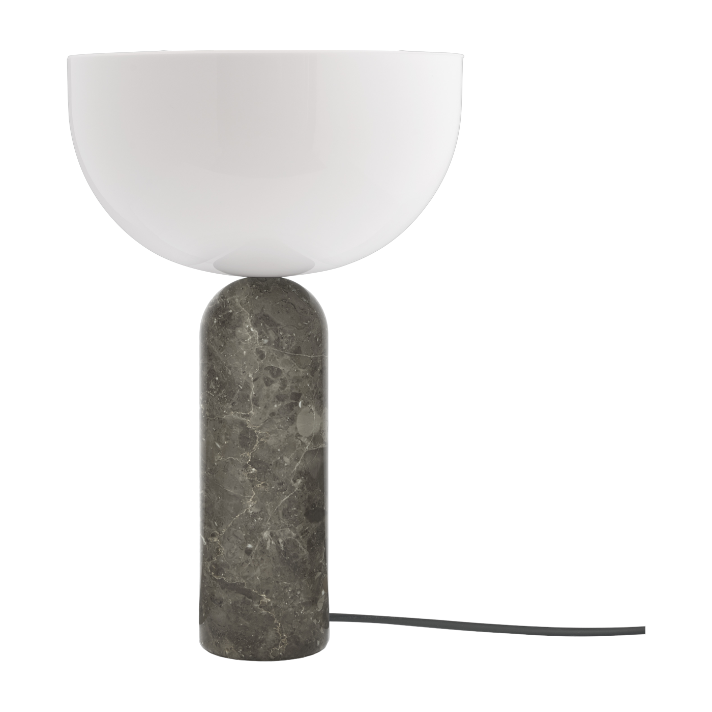 Lampe de table en marbre gris 45 cm Kizu - New Works