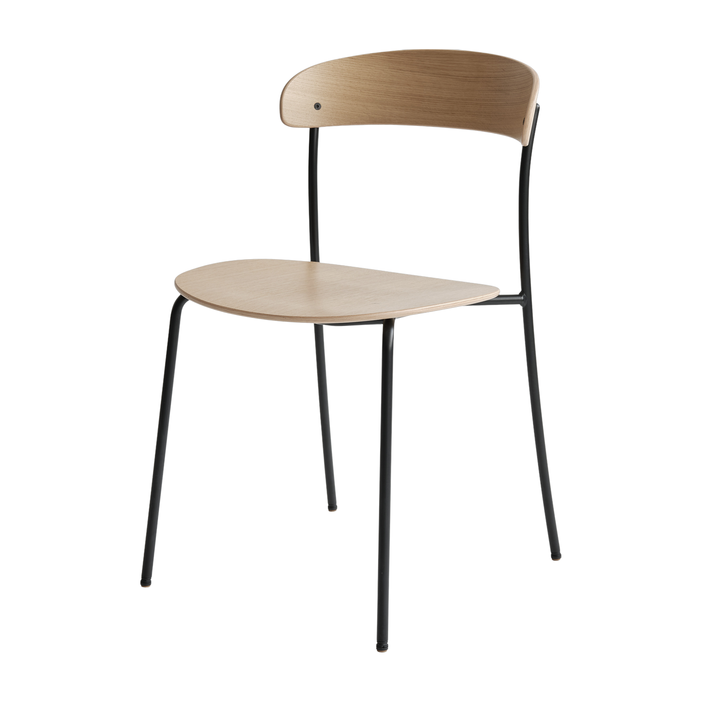 Chaise en chêne Missing - New Works