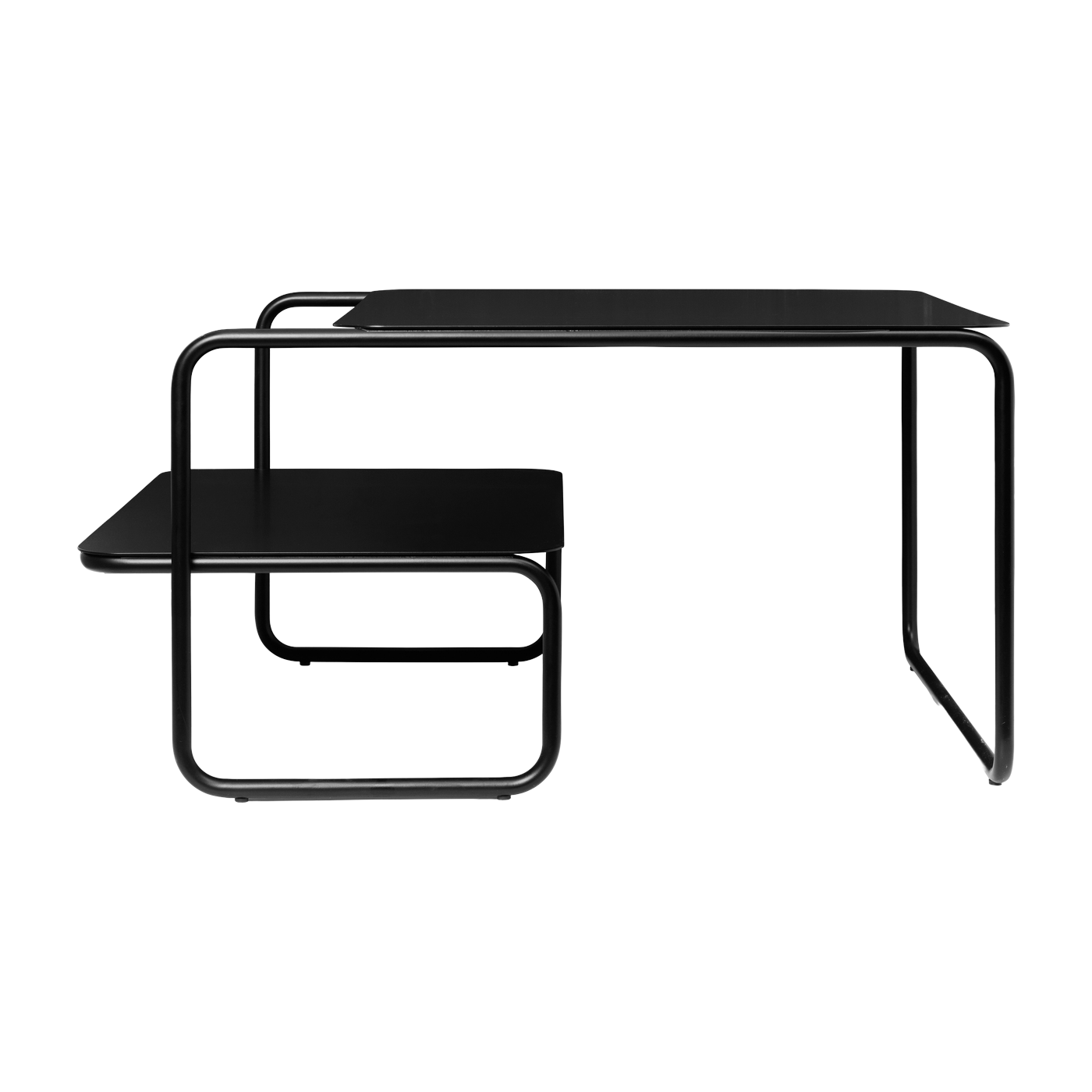 Table basse noire en métal Level - Ferm living