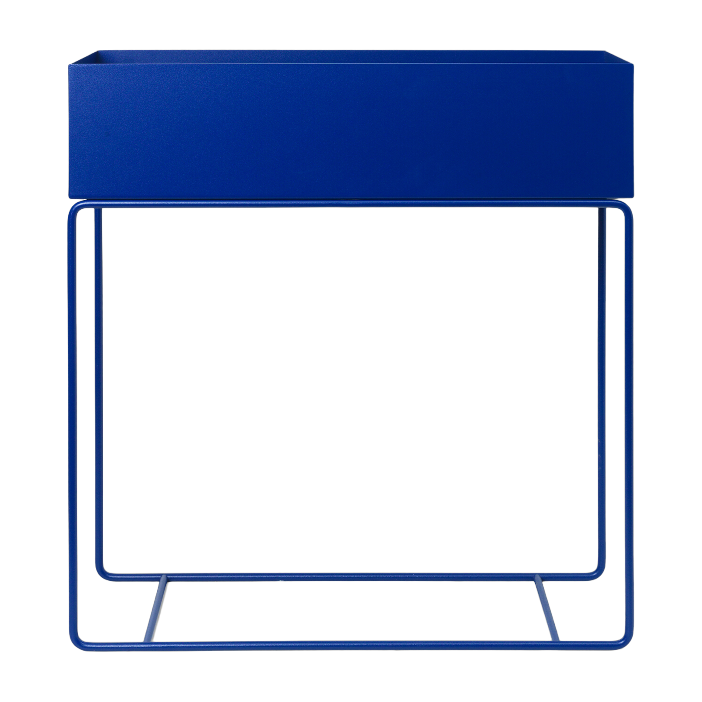 Jardinera azul Plant Box - Ferm Living