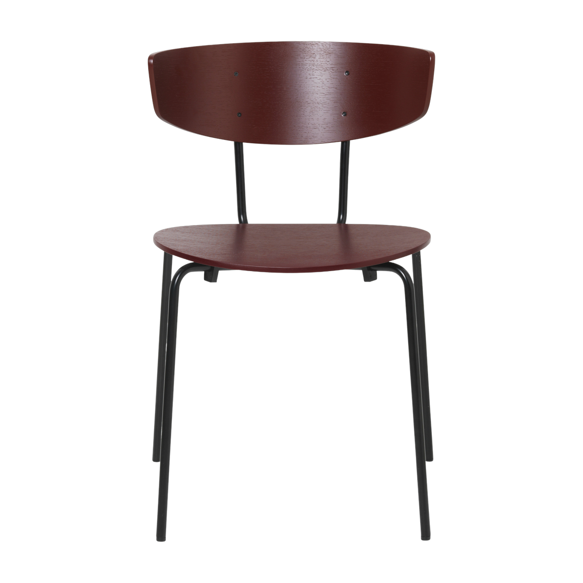 Silla de fresno rojo 50 x 75,5 x 47 cm Herman - Ferm Living