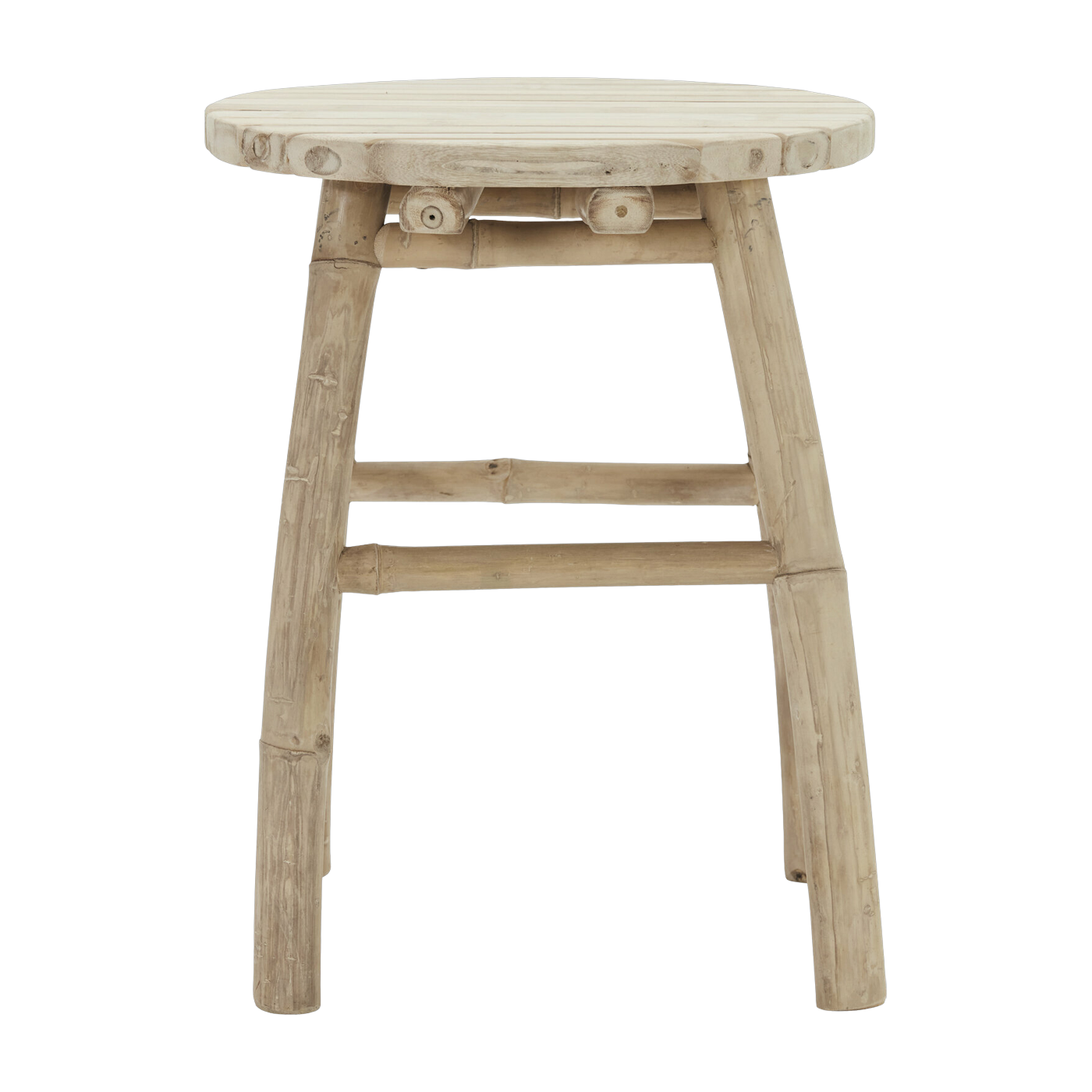 Natural light wood Hocker - House Doctor