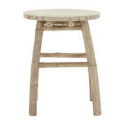 Tabouret en bois clair naturel - House Doctor