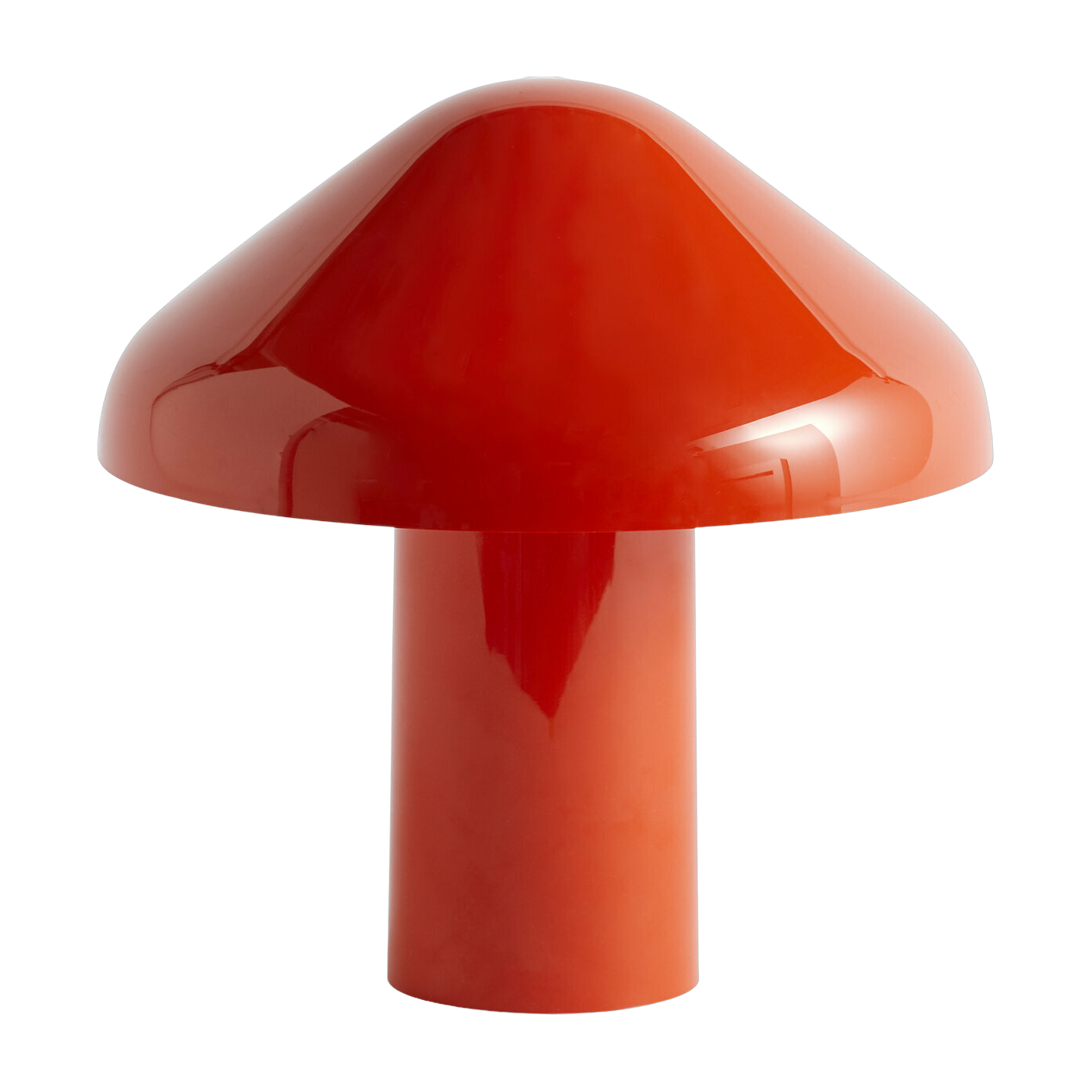 Lampe portable rouge 23x23cm Pao - HAY