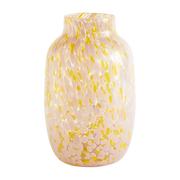 Florero rosa y amarillo Round L Splash - HAY
