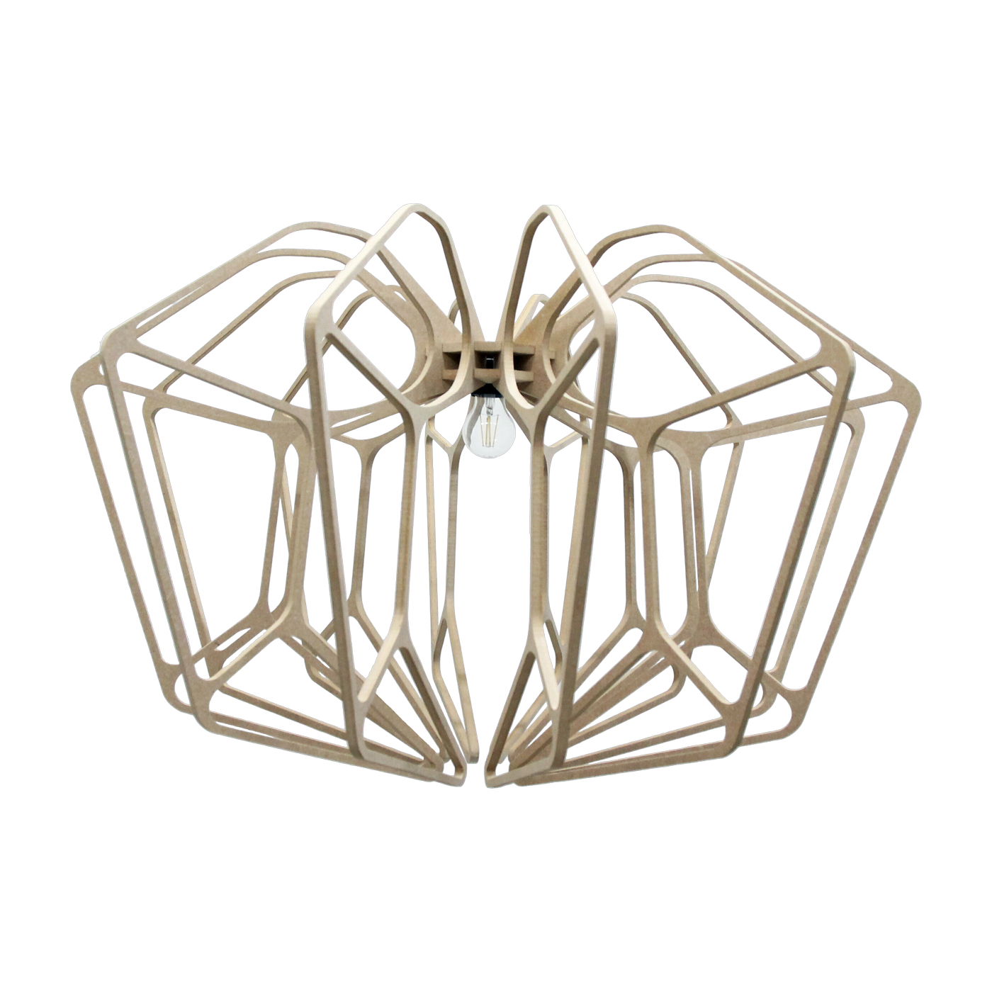 تعليق خشب تصميم 90 سم كابل قطن DIAMOND - RIF