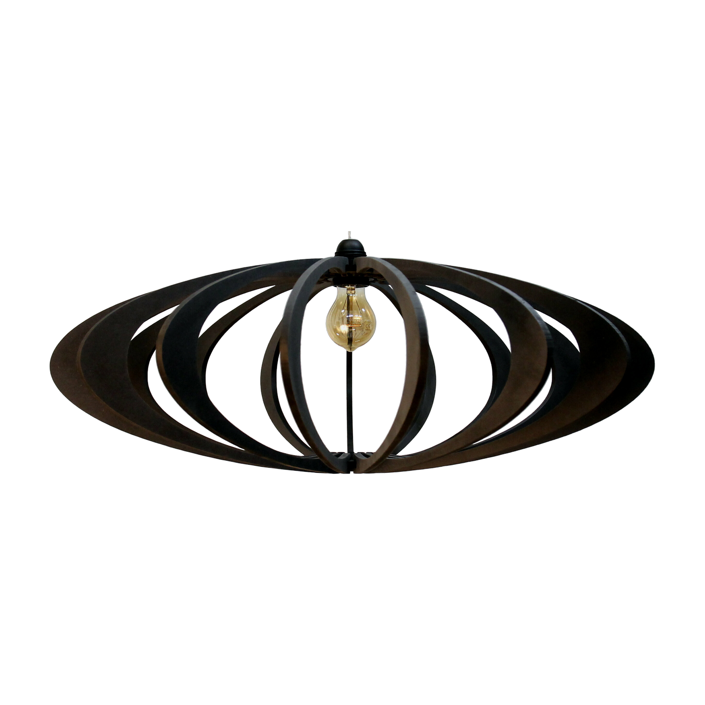 تعليق تصميم خشب أسود 70 سم ROLLING BLACK - RIF