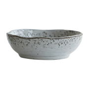 Ceramic bowl 14 cm grigio blu maculato Rustic - House Doctor