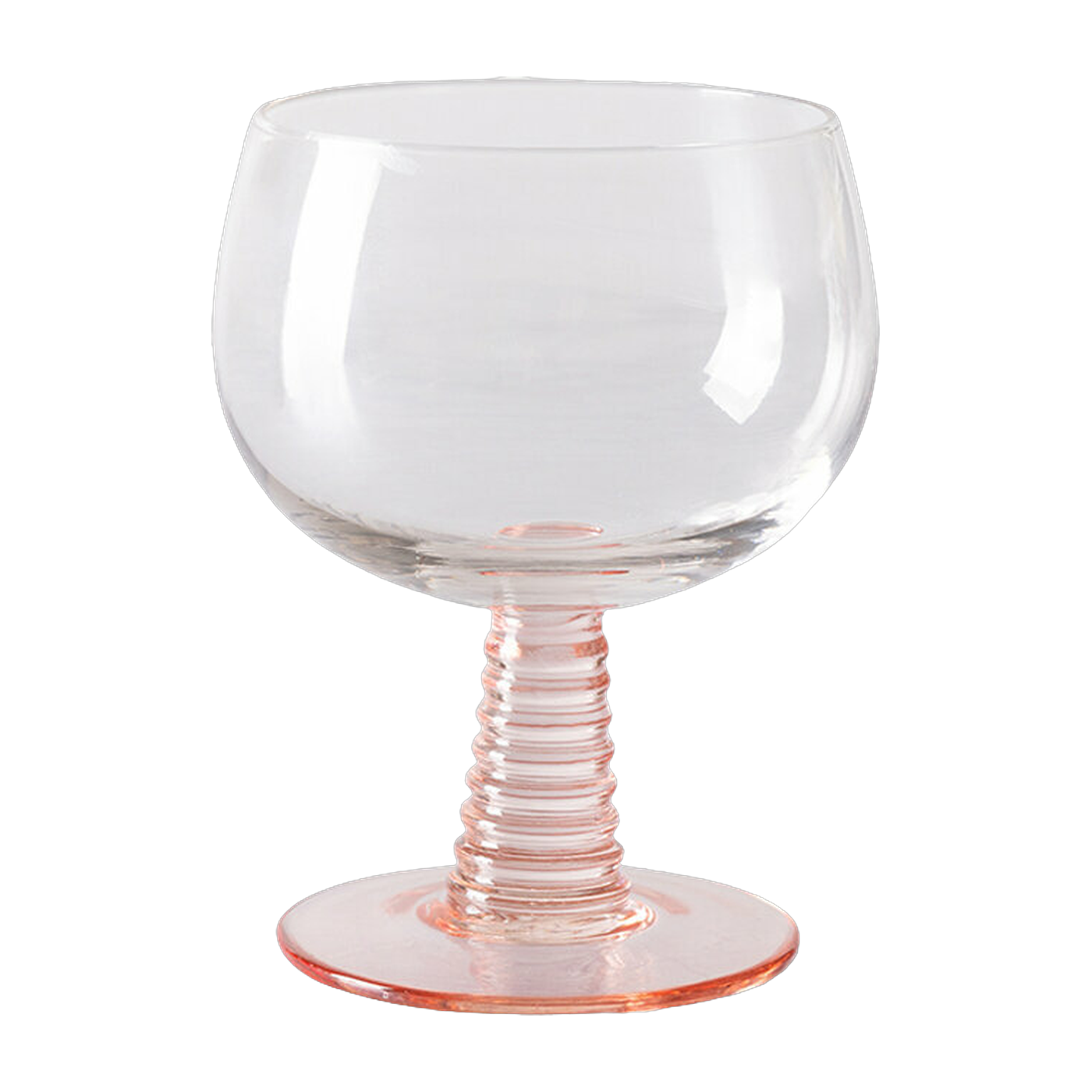 Verre à vin Swirl Low Nude - HKliving