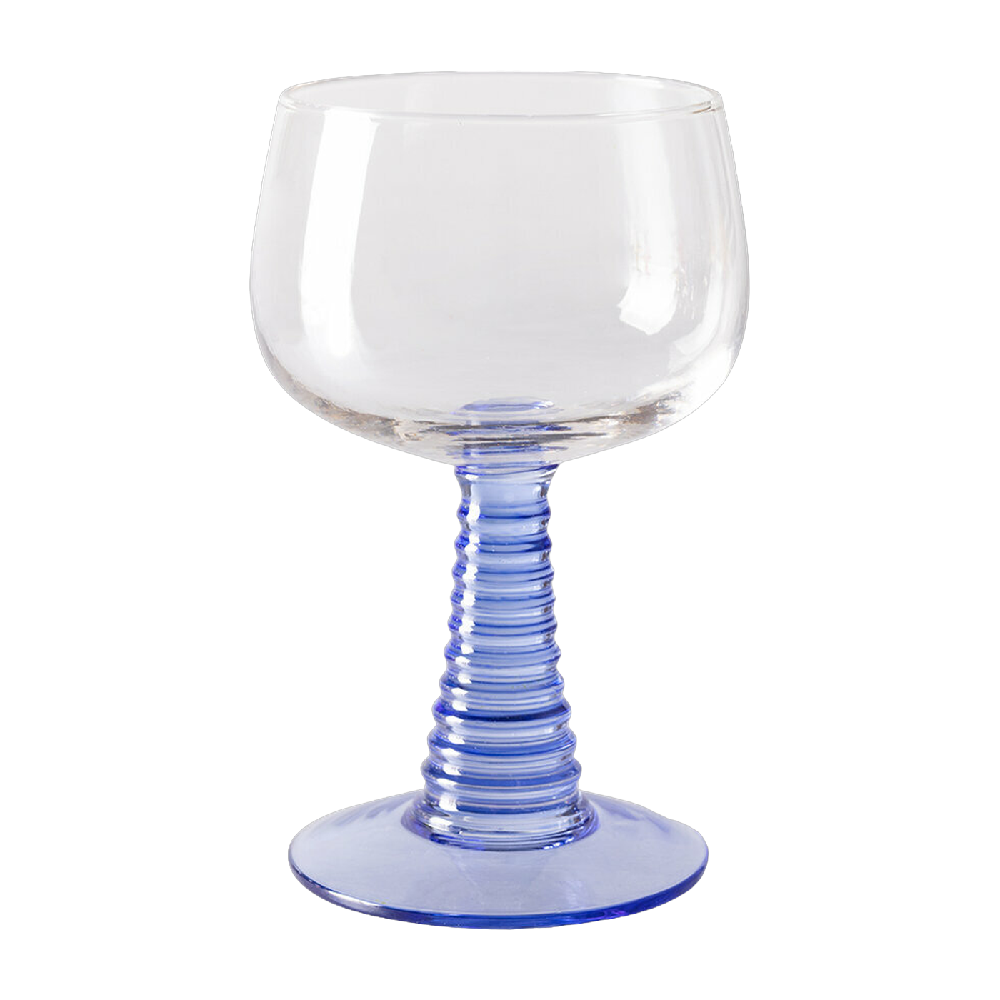 Verre à vin Swirl High blue - HKliving