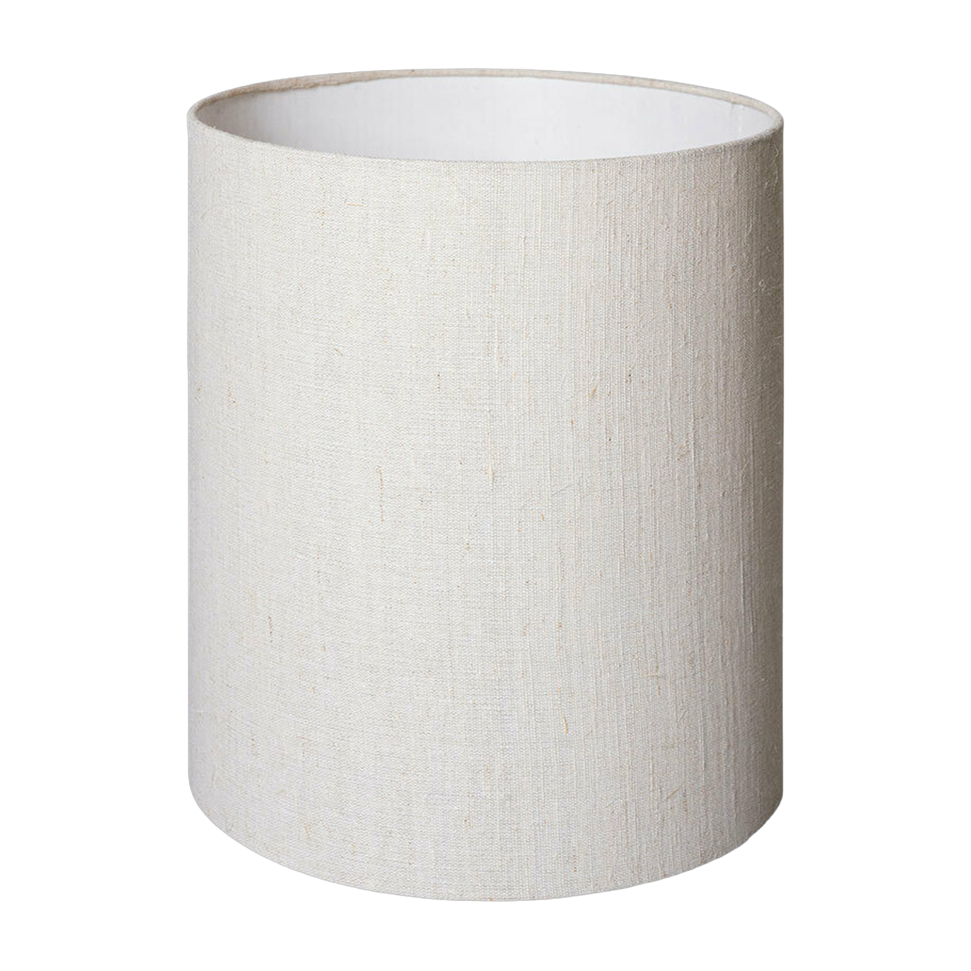 Pantalla de lámpara Cilinder en lino natural Ø30 - HKliving