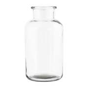 Vase aus Glas 20 x 10 cm Jar - - House Doctor