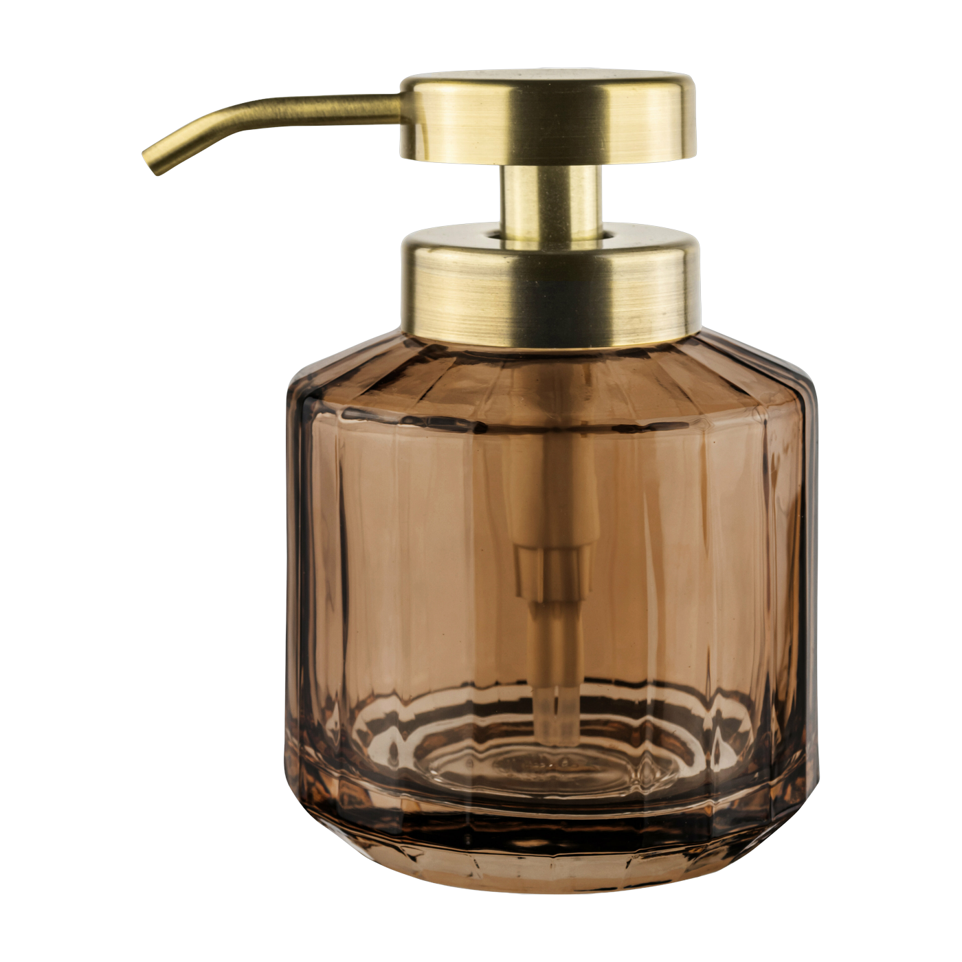 Jabonera de cristal marrón 14 cm VISION - Mette Ditmer