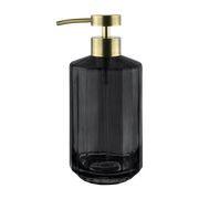 Distributeur de savon en verre noir 18 cm Vision - Mette Ditmer