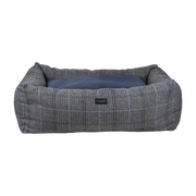 Dog bed with small gray checks 55 x 75 cm Vip - Mette Ditmer