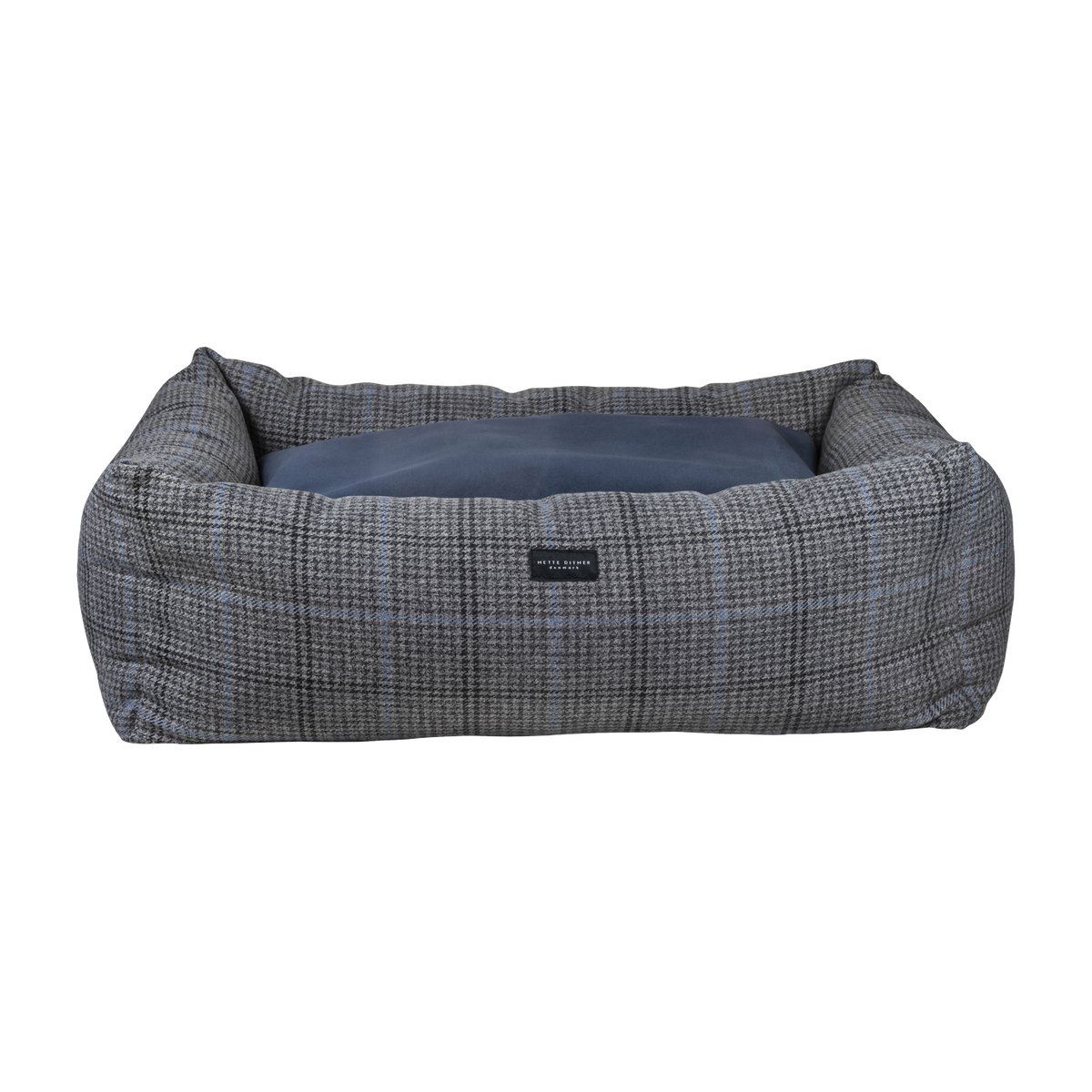 Cama para perros Vip 40 x 60 cm gris pequeño check - Mette Ditmer