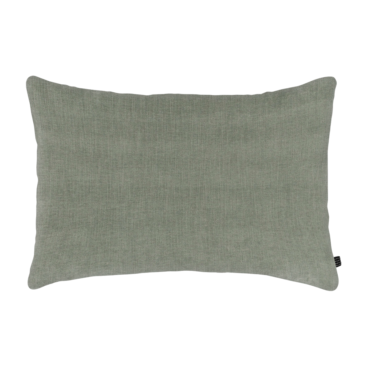 Cojín verde polvo 70x50 cm Chenilla - Mette Ditmer