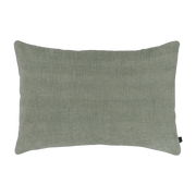 Cojín verde polvo 70x50 cm Chenilla - Mette Ditmer