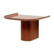 Étagère murale en aluminium rouge brique S Korpus - HAY