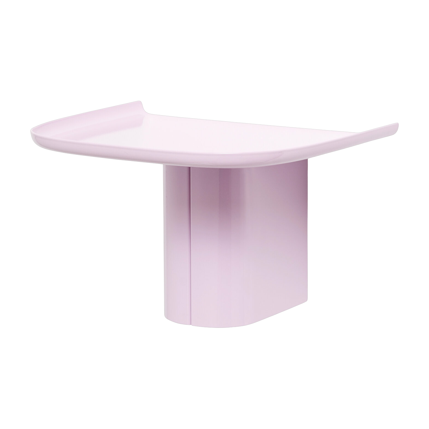 S Korpus pink aluminum wall shelf - HAY