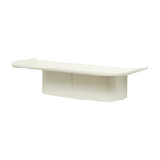 Korpus cream aluminum wall shelf - HAY