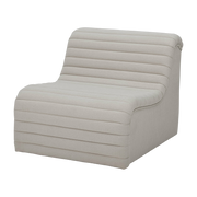 Allure Loungesessel Natur Polyester - Bloomingville