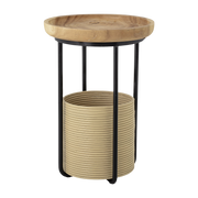 Hitti suar wood side table - Bloomingville