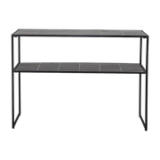 June Console Table Black Stone - Bloomingville