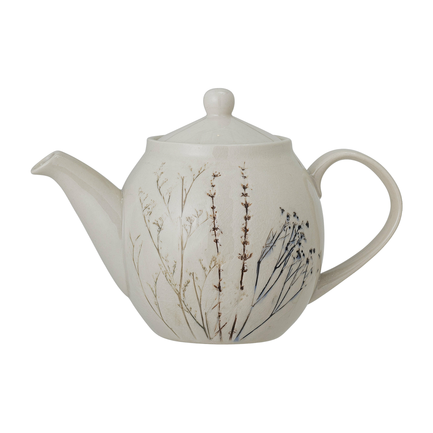 Bea Teapot Nature Stoneware - Bloomingville