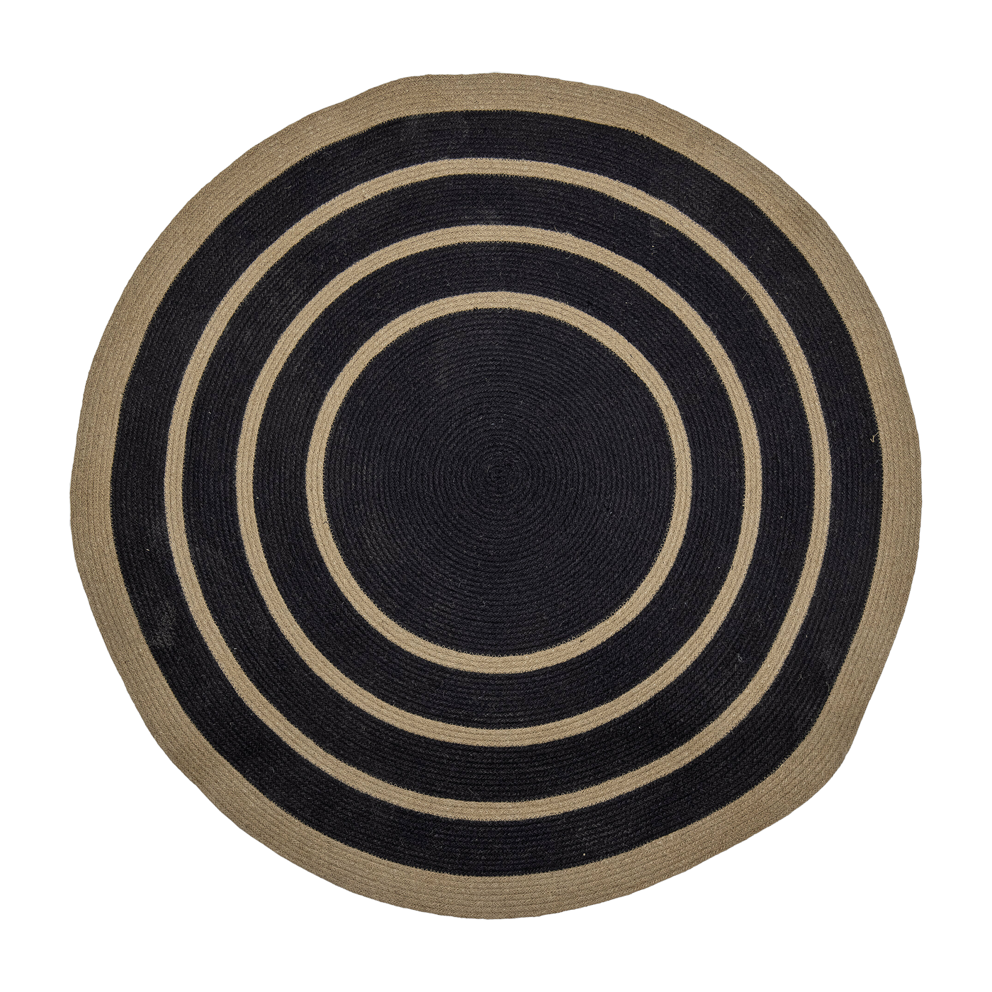 Tapis Lune Noir Seagrass - Bloomingville