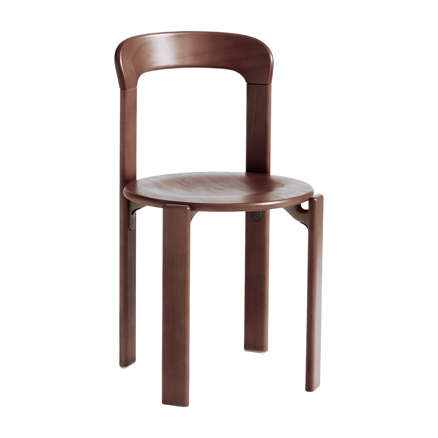 Silla en madera de haya ambar Rey - HAY