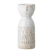 Vase Embla en grès blanc - Bloomingville