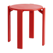 Sgabello in faggio rosso scarlet Rey - HAY