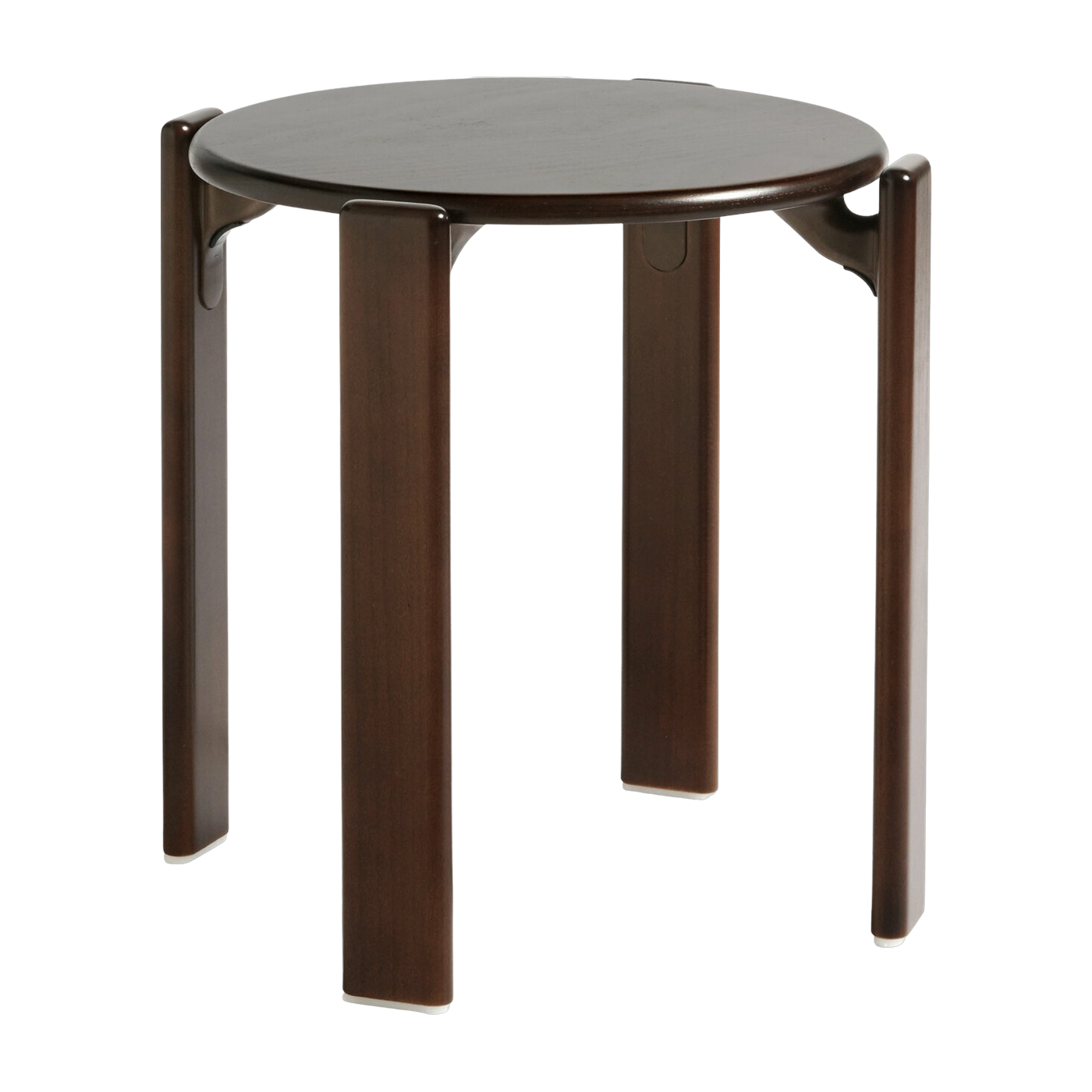 Tabouret en bois de hêtre marron ambré Rey - HAY