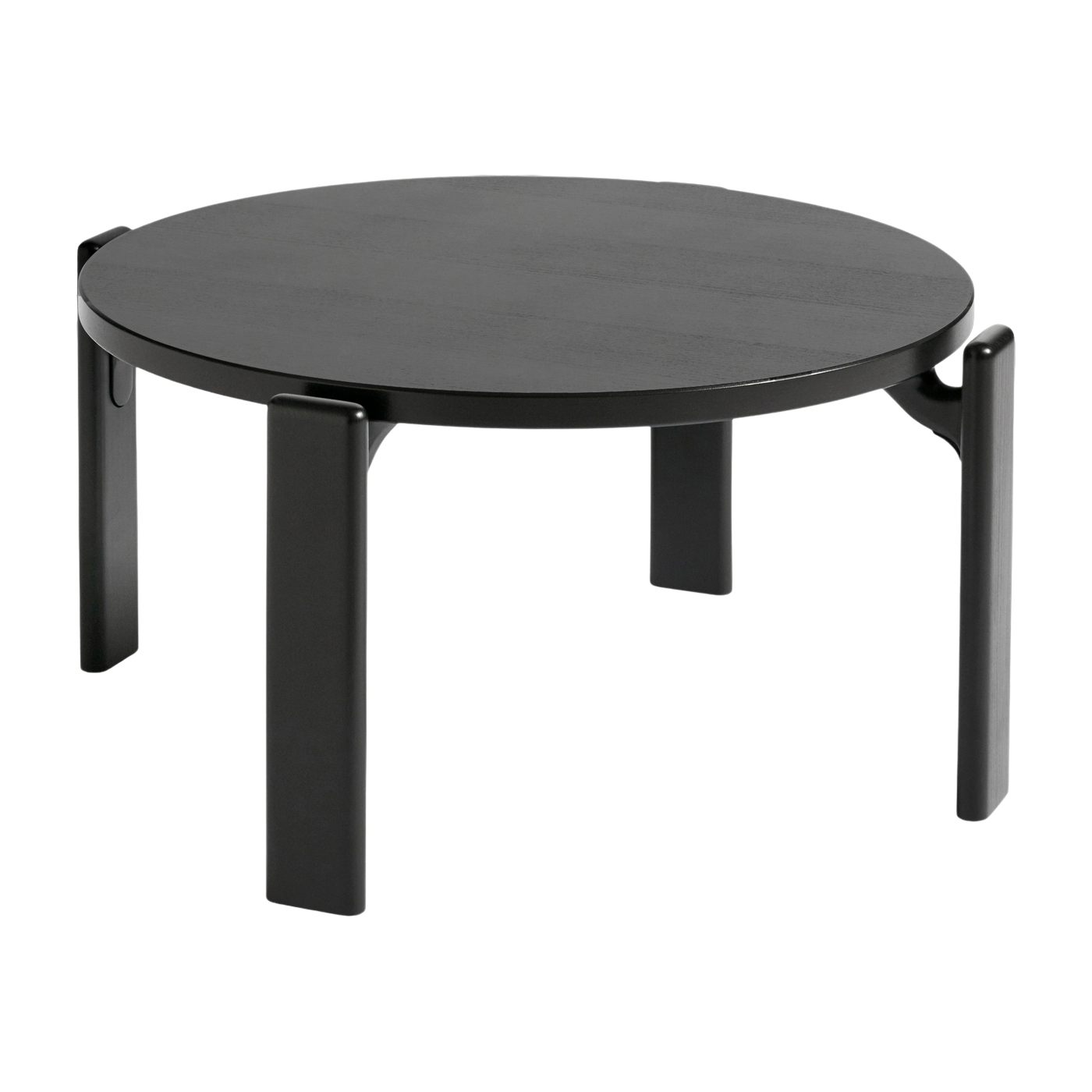 Table basse en bois de hêtre noire Rey - HAY