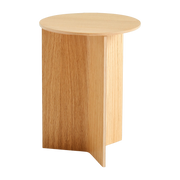 Natural oak side table Slit - HAY
