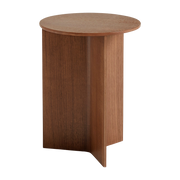 Table d'appoint en noyer Slit - HAY