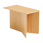 Table basse oblong en chêne naturel Slit - HAY