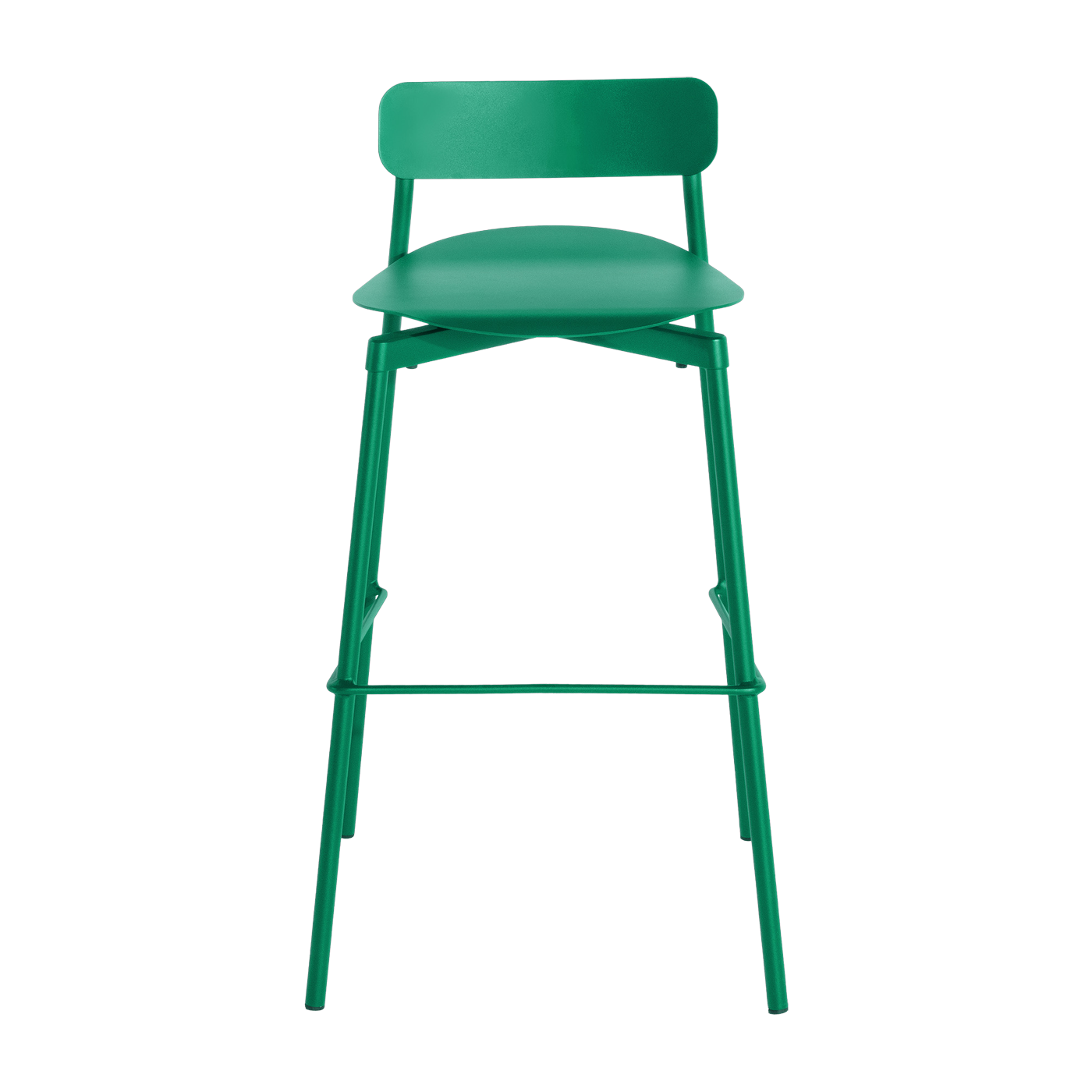 Chaise de bar outdoor vert menthe 65 cm Fromme - Petite friture