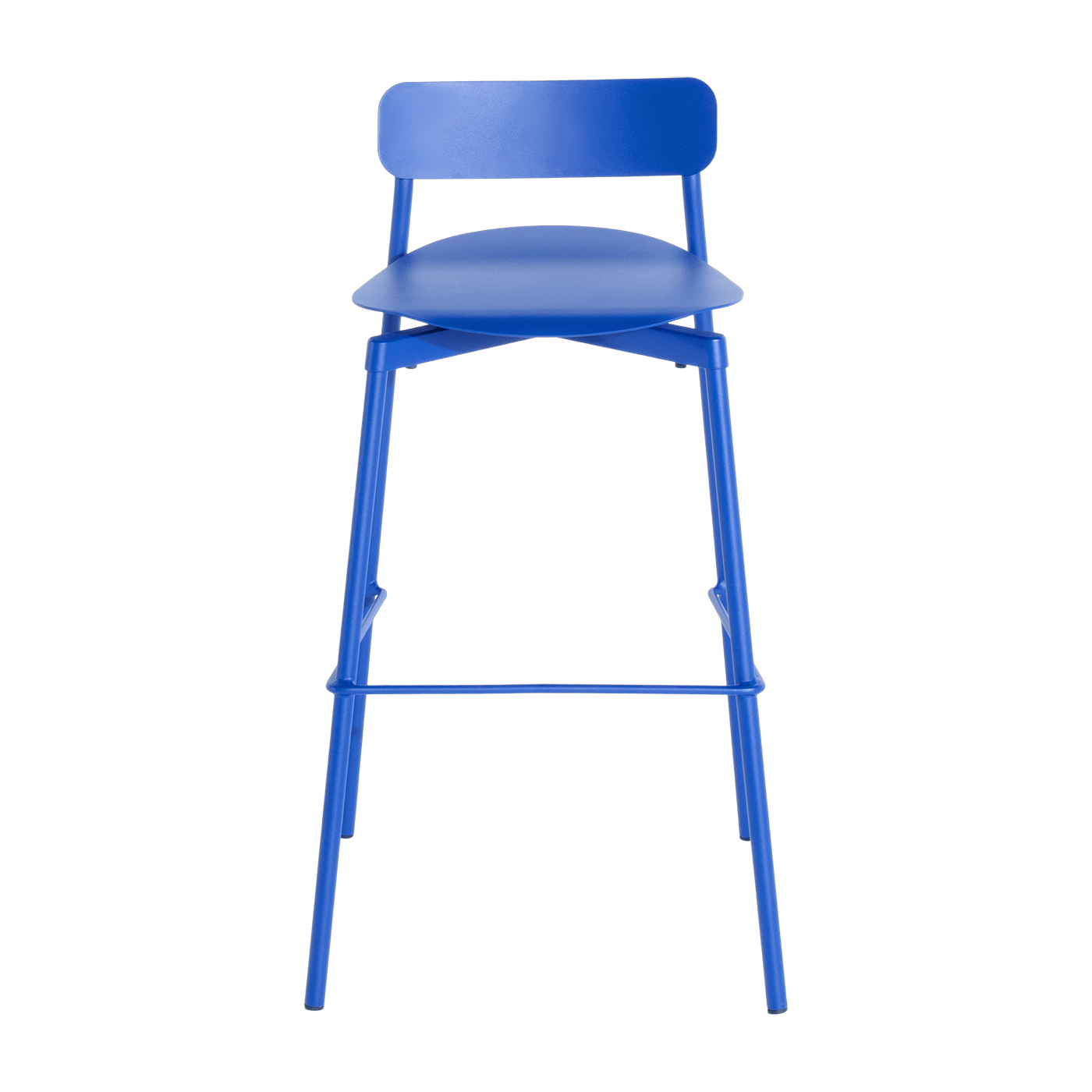 Outdoor-Barstuhl blau 65 cm Fromme -. Petite friture