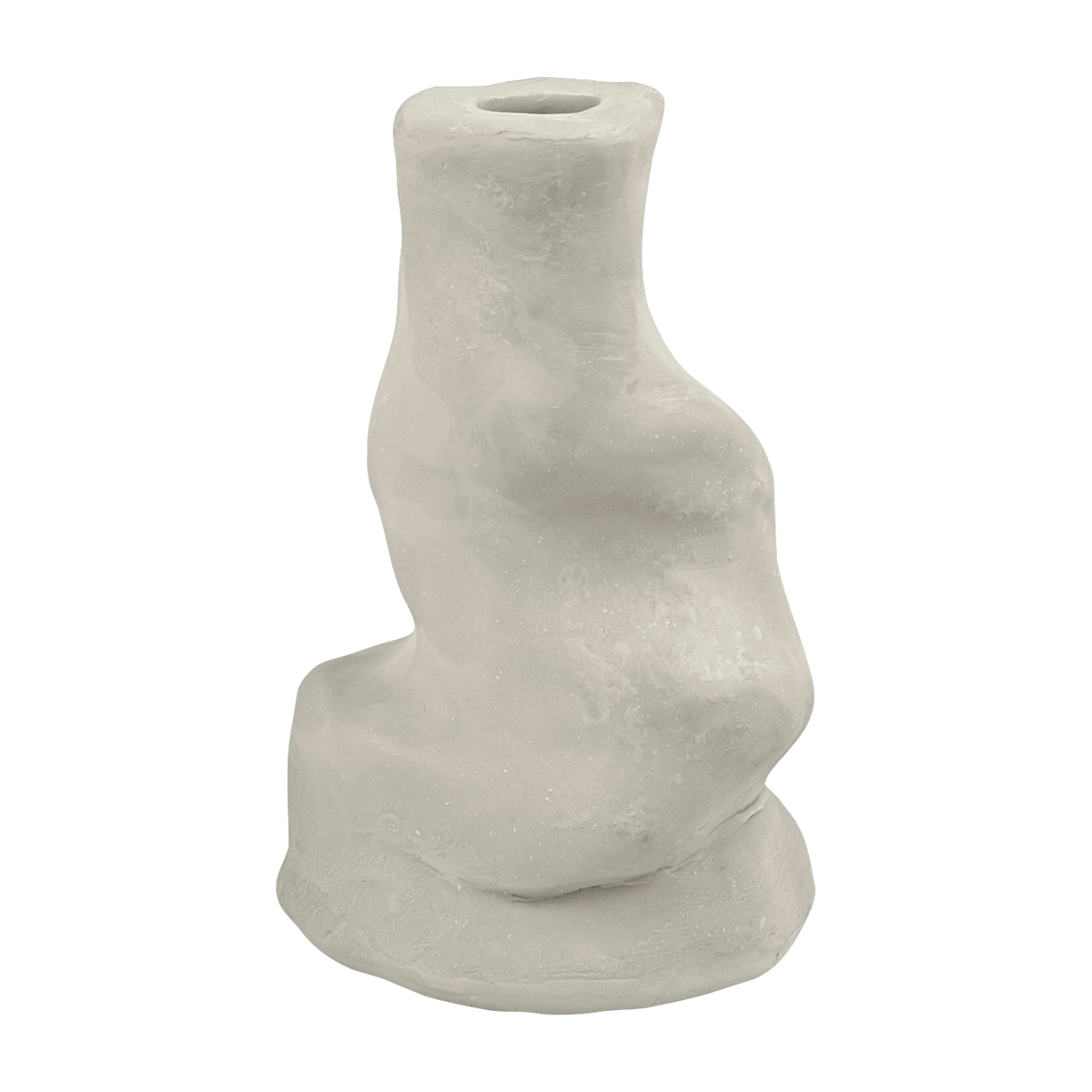 Portacandele beige 10 cm Art Piece - Mette Ditmer