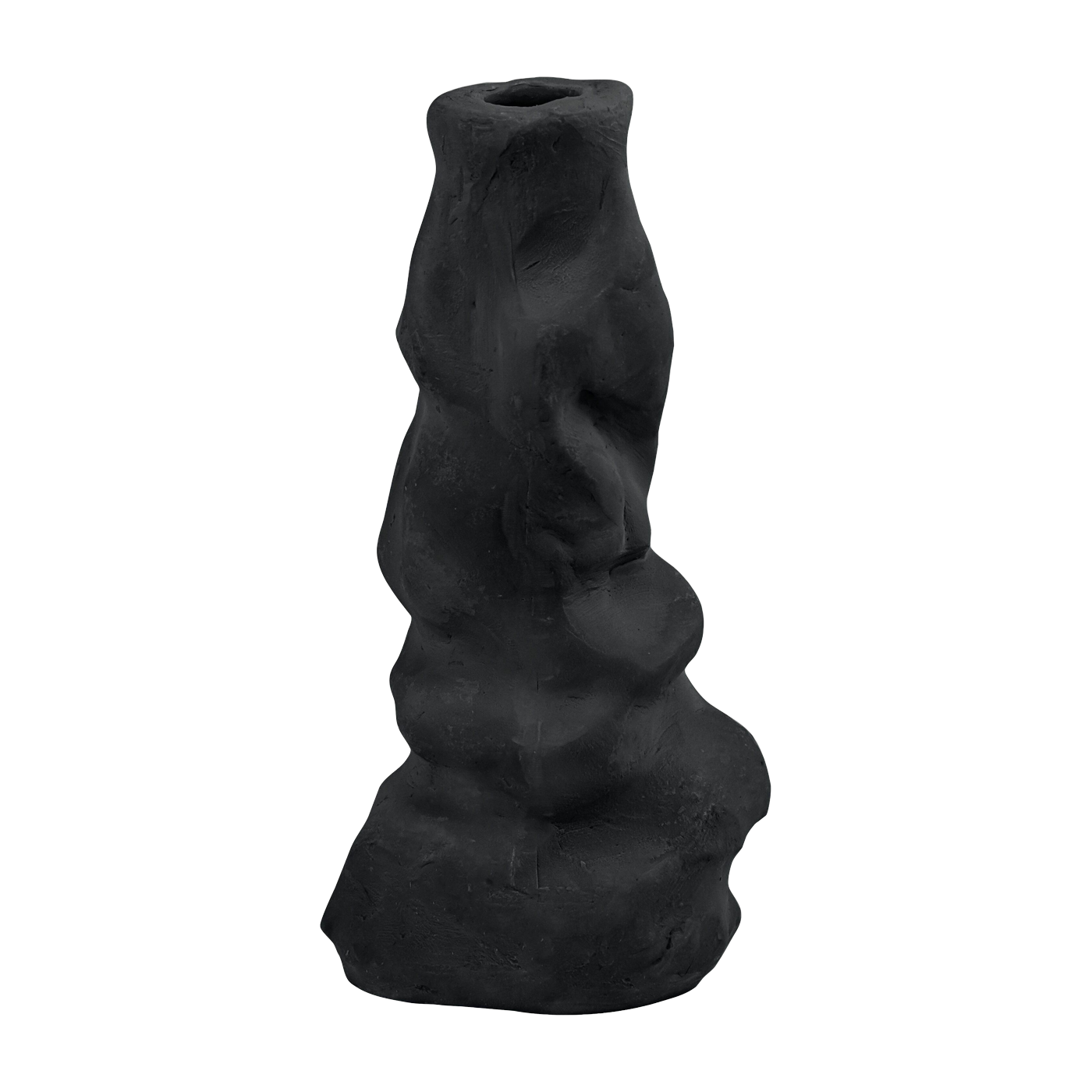 Portacandele nero 12,5 cm Art Piece - Mette Ditmer