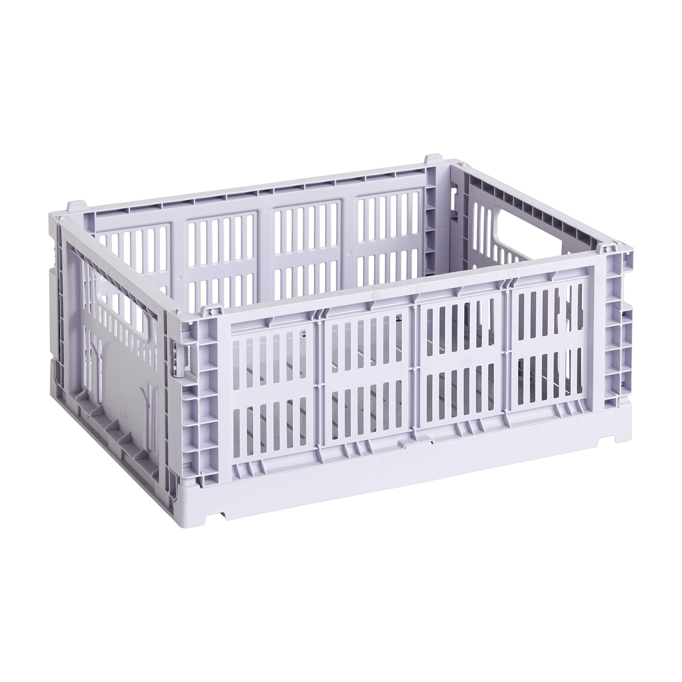 Panier en matière recyclée lavande M Colour Crate - HAY