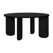 Couchtisch aus Eiche schwarz S Kuvu -. noo. ma