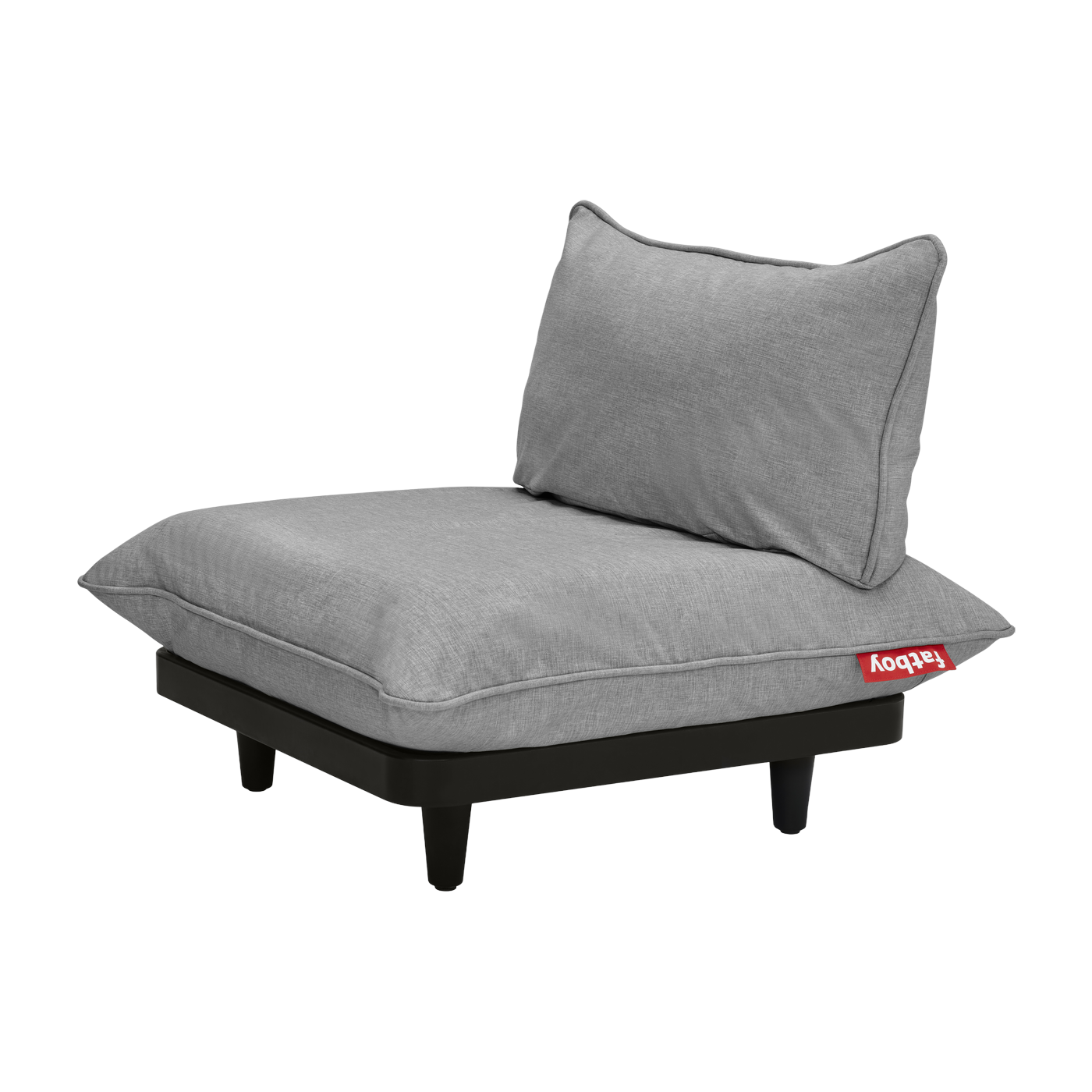 Divano da esterno modulo centrale grigio Paletti - Fatboy