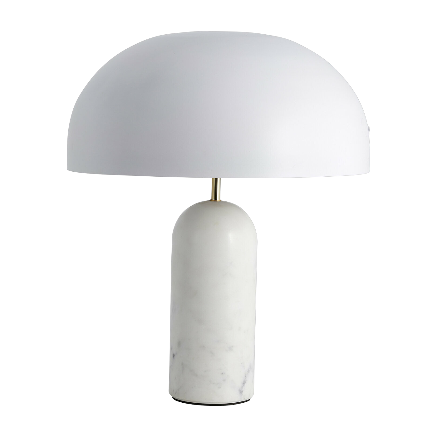 Lampada da tavolo in marbre bianco 49 cm Atlas - Nordal