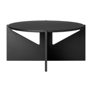 Mesa de centro negra grande - Kristina Dam Studio