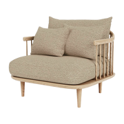 Fauteuil chêne huilé clair Fly SC1 - &tradition