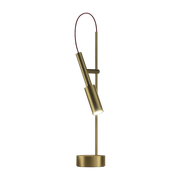 Metalllampe champagne Tubino -. Panzeri