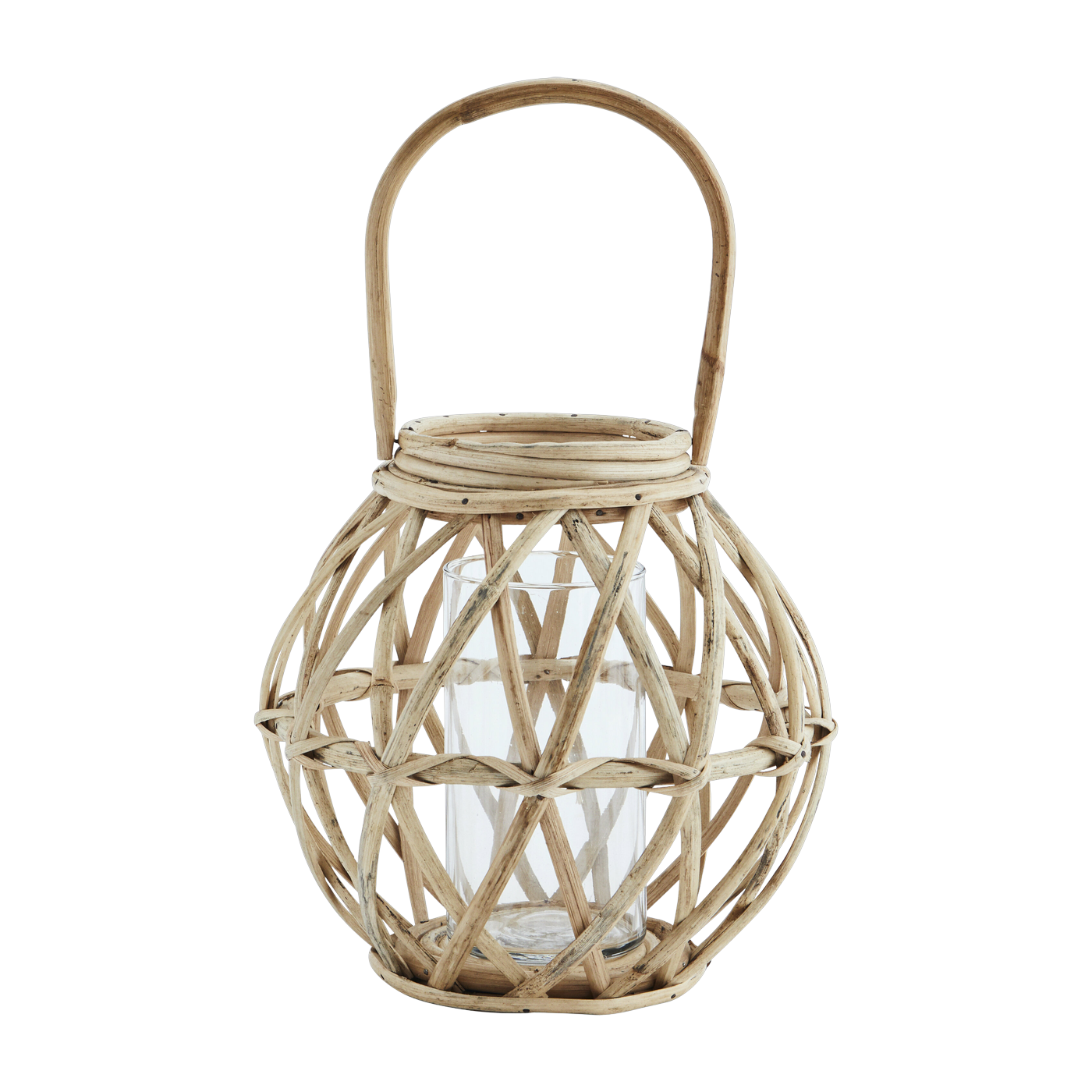 Bamboo lantern ecru S - Madam Stoltz